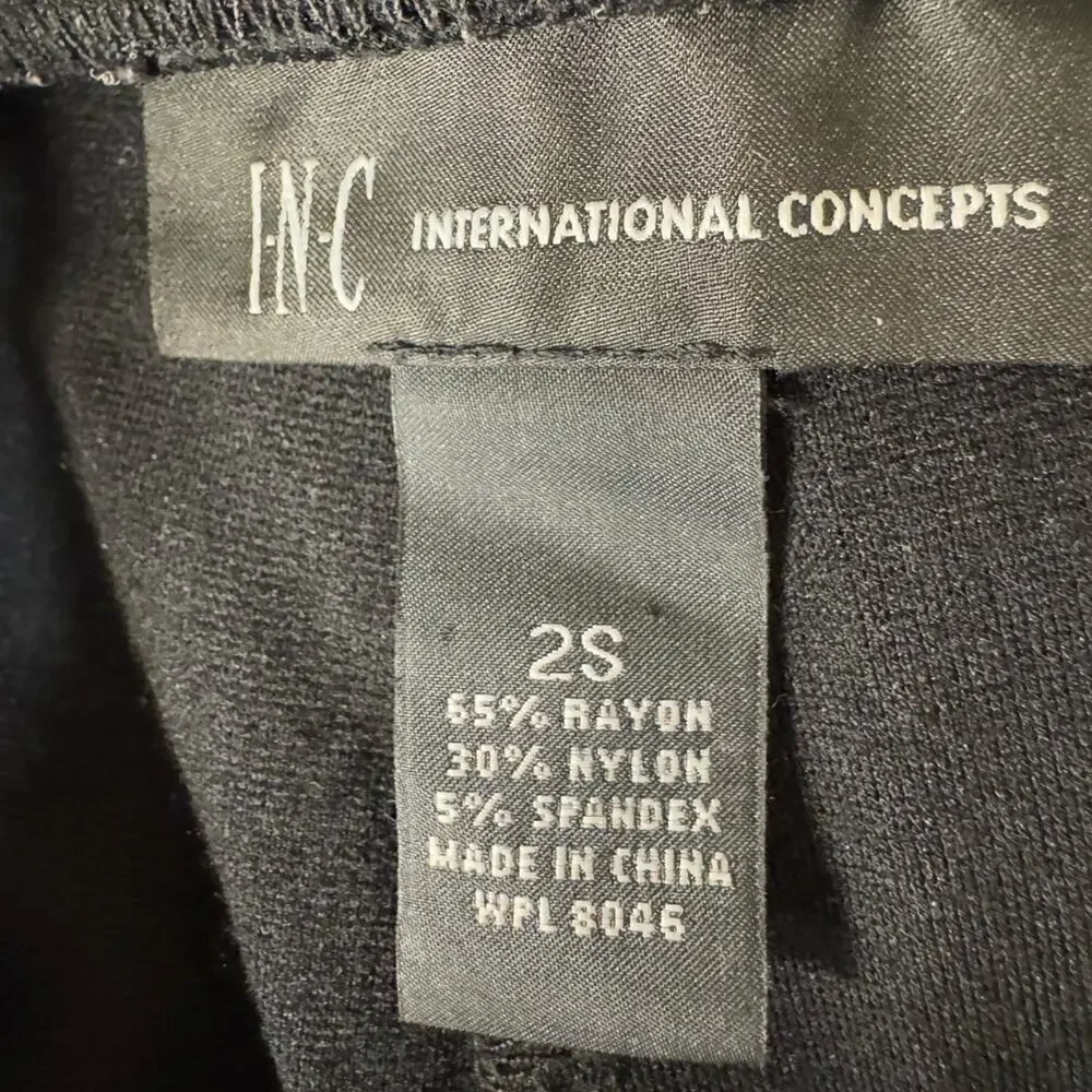 International Concepts Pull on Boot Cut Casual Pants Size S short